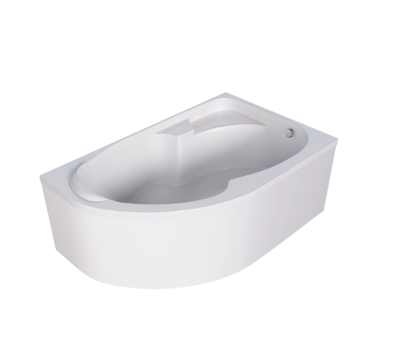 Ванна акриловая DIANA 170x105 R 2